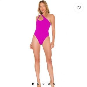 L*SPACE  Phoebe One Piece Bikini in Pitaya